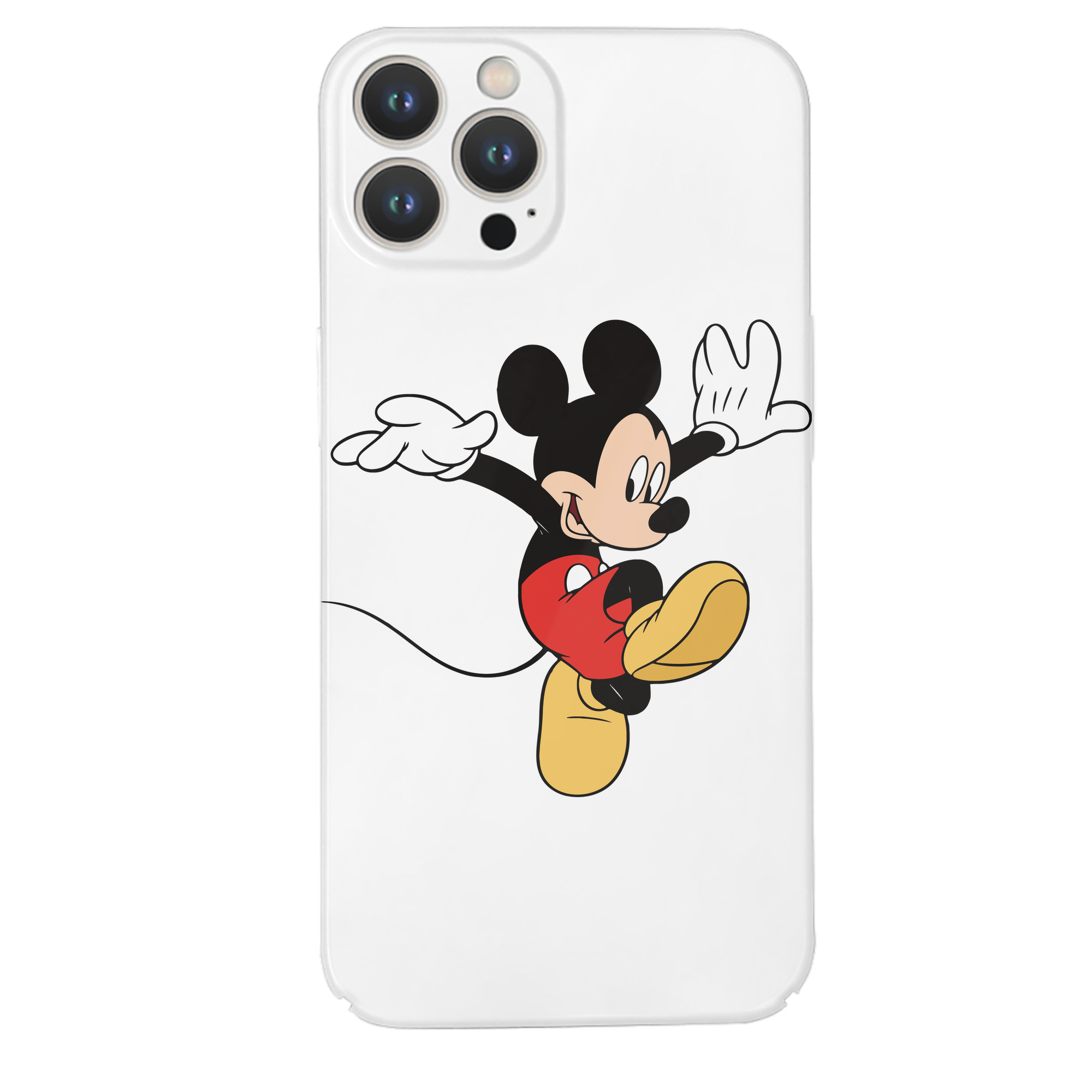 （画像用） ミッキーマウス Mickey Mouse 【iPhone 14シリーズ対応】ハードケース